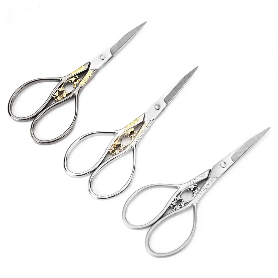1pc Antique Style Sewing Scissors Stainless Steel Tailor Scissors Household Tailor Scissor For Needlework Sewing Tools
1pc Antique Style Sewing Scissors Stainless Steel Tailor Scissors Household Tailor Scissor For Needlework Sewing Tools