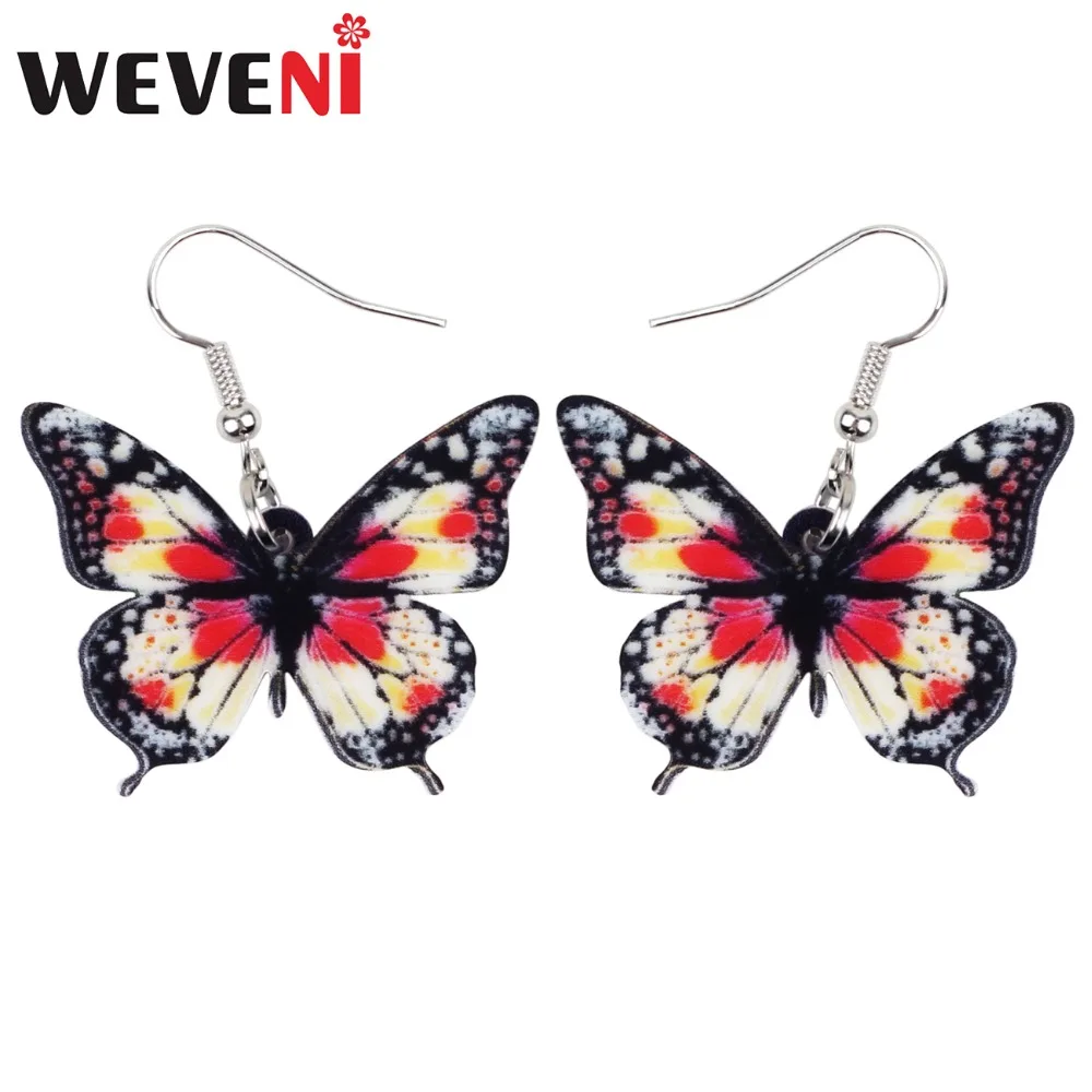 WEVENI Acrylic Unique Floral Butterfly Insect Earrings Big Dangle Drop Fashion Jewelry For Women Girls Ladies Teens Wholesale
WEVENI Acrylic Unique Floral Butterfly Insect Earrings Big Dangle Drop Fashion Jewelry For Women Girls Ladies Teens Wholesale