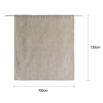 Half Blackout Printed Coffee Plaids Thermal Insulated Curtains for Window Treatment 1 Panel Short Blinds Rod Pocket for Small
Half Blackout Printed Coffee Plaids Thermal Insulated Curtains for Window Treatment 1 Panel Short Blinds Rod Pocket for Small