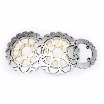 BIKINGBOY Front Rear Brake Disks Discs Rotors For Triumph Daytona T595 950 96-98 T955i 955 90-01 Speed Triple T509 900 T955 955
BIKINGBOY Front Rear Brake Disks Discs Rotors For Triumph Daytona T595 950 96-98 T955i 955 90-01 Speed Triple T509 900 T955 955