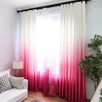 Gradient Rose Red Thick Curtains for Living Room Kitchen Tulle Curtains for Bedroom Window Shading Rate 75% Fabics Drapes SW-579
Gradient Rose Red Thick Curtains for Living Room Kitchen Tulle Curtains for Bedroom Window Shading Rate 75% Fabics Drapes SW-579