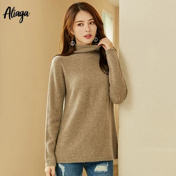 100% Organic Cashmere Turtleneck Sweater Women Spring Autumn Styles Long Sleeves Female White Sweaters Pullover Jumper 2019
100% Organic Cashmere Turtleneck Sweater Women Spring Autumn Styles Long Sleeves Female White Sweaters Pullover Jumper 2019