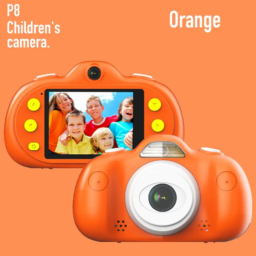 2.4 Inches TFT Screen P8 Children Digital Camera HD 8MP DSLR Dual Lens Waterproof Camera Built-in Games Video Filming Speaker
2.4 Inches TFT Screen P8 Children Digital Camera HD 8MP DSLR Dual Lens Waterproof Camera Built-in Games Video Filming Speaker