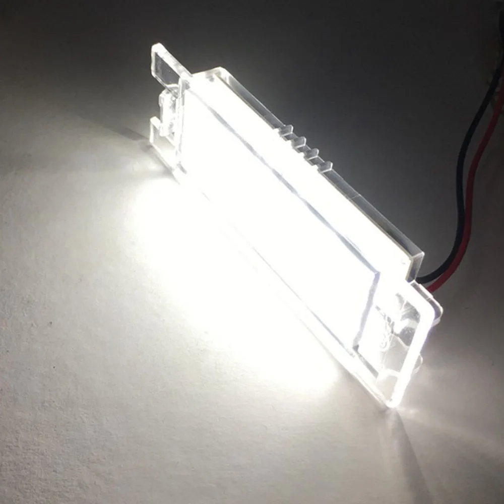 NEWEST 1 Pair SMD 3528 White Light 18 LEDs License Plate Lamp 12 V for OPEL ZafiraB ASTRA CORSA Insignia
NEWEST 1 Pair SMD 3528 White Light 18 LEDs License Plate Lamp 12 V for OPEL ZafiraB ASTRA CORSA Insignia