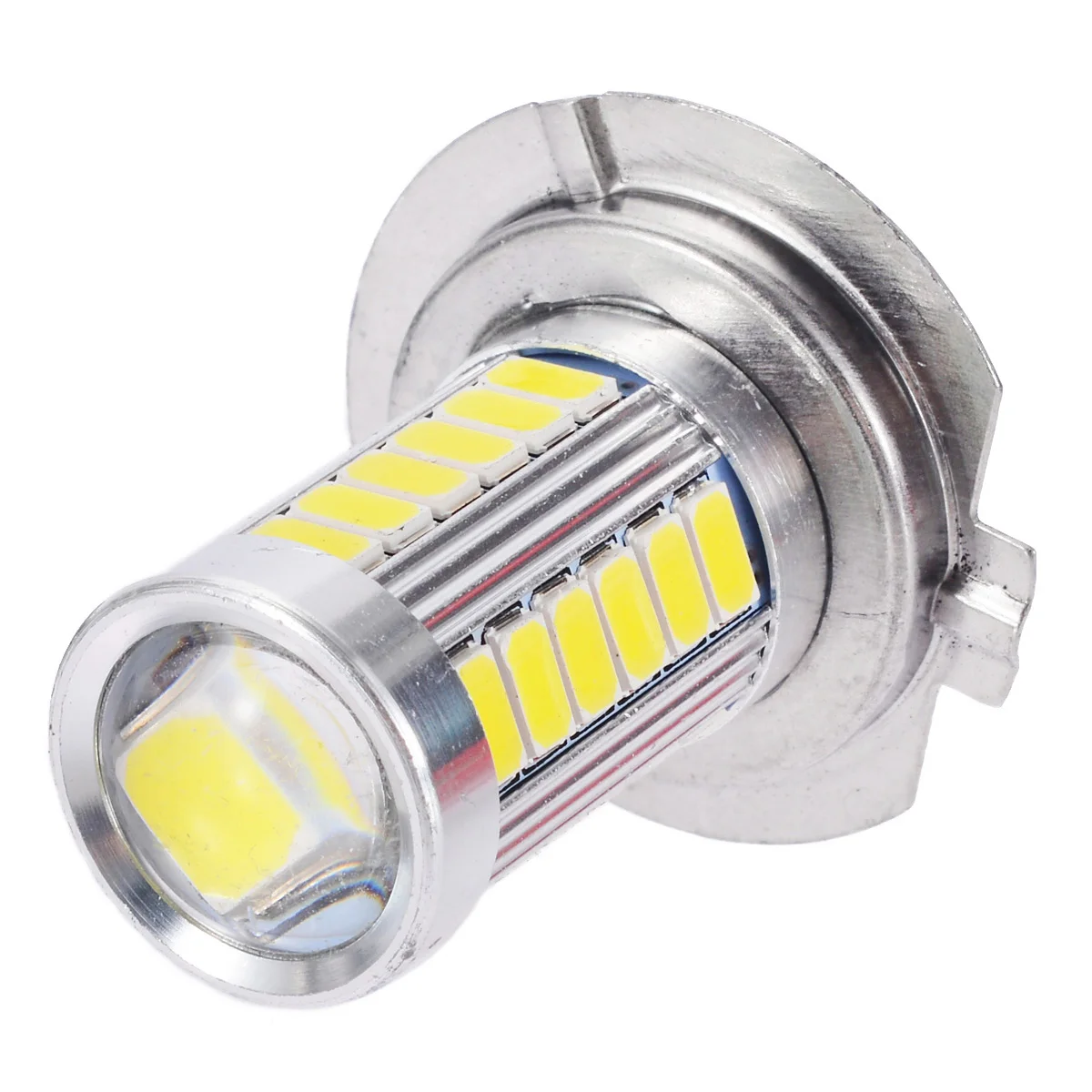 1pcs Car H7 LED 5630 33SMD LED Fog Lamp Head Light 12V 6500K White Auto Car Signal Lamp LED Bulb