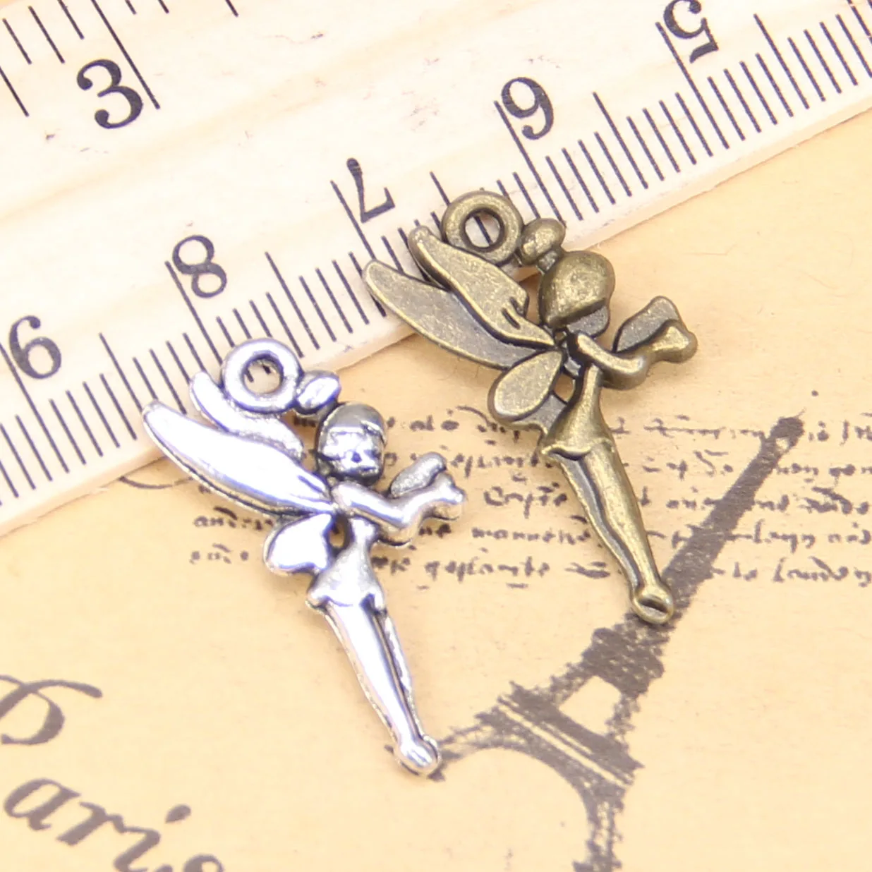 7pcs Charms For Jewelry Making angel fairy 25x15mm Antique Silver Plated Pendants DIY Handmake Tibetan Silver Bracelet Necklace
7pcs Charms For Jewelry Making angel fairy 25x15mm Antique Silver Plated Pendants DIY Handmake Tibetan Silver Bracelet Necklace