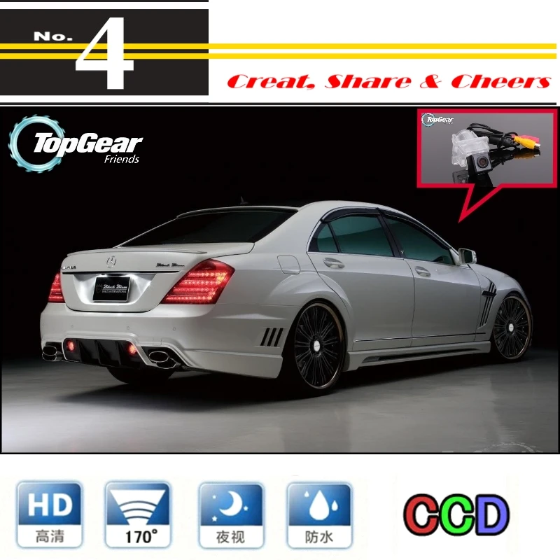 Car Camera For Mercedes Benz S Class MB W221 / SL W231 R231 High Quality Rear View Back Up Camera For PAL or NTSC | CCD + RCA
Car Camera For Mercedes Benz S Class MB W221 / SL W231 R231 High Quality Rear View Back Up Camera For PAL or NTSC | CCD + RCA