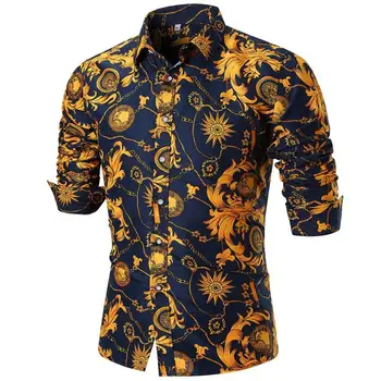 JAYCOSIN 2020 Personality Men's Fashion Summer Casual Slim LongSleeve Printing Shirts Tops Male Social Shirts Dropshipping 30p
JAYCOSIN 2020 Personality Men's Fashion Summer Casual Slim LongSleeve Printing Shirts Tops Male Social Shirts Dropshipping 30p