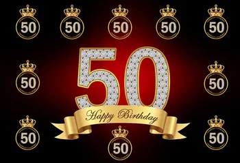 7x5ft Gold Black Red Happy Birthday Prom Party Crown Custom Photo Background Backdrop Vinyl 220cm x 150cm
7x5ft Gold Black Red Happy Birthday Prom Party Crown Custom Photo Background Backdrop Vinyl 220cm x 150cm
