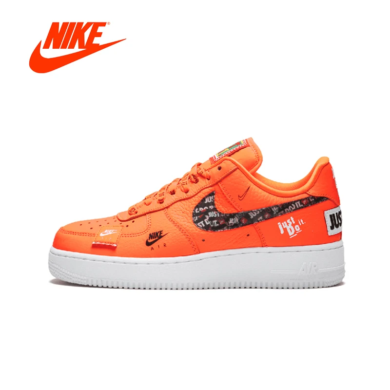 

Original New Arrival Authentic Nike Air Force 1 '07 Just Do It Af1 Women's Skateboarding Shoes Sneakers Good Quality AR7719-800