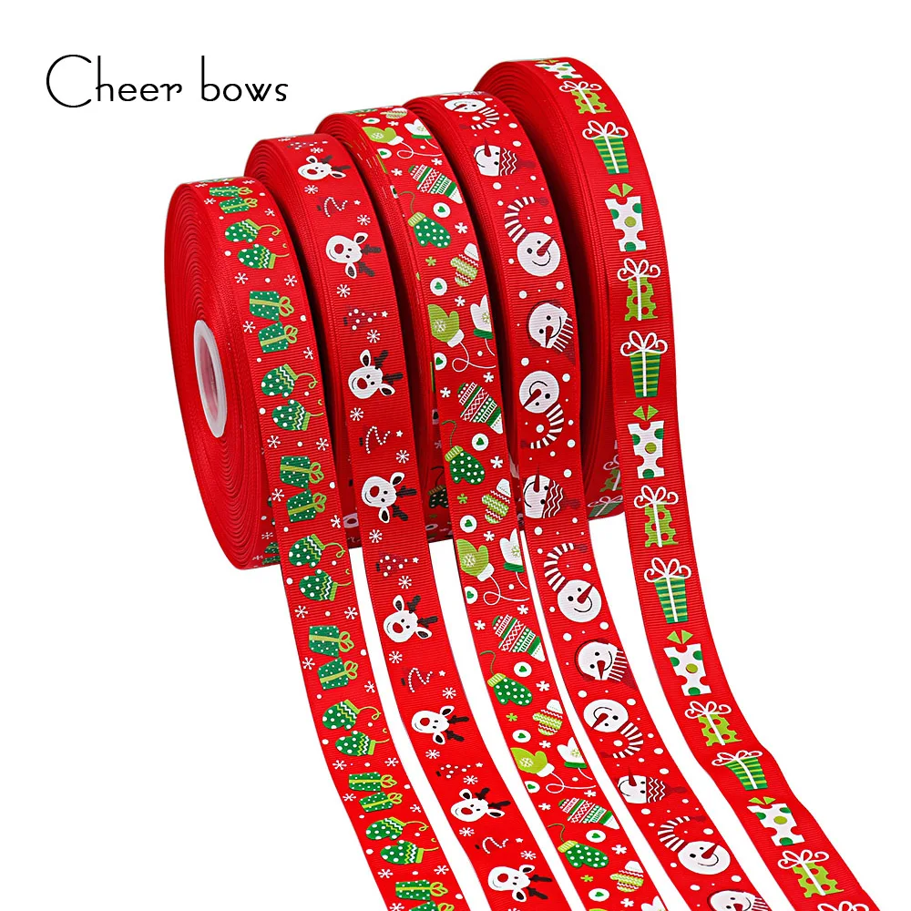 Christmas Printed Grosgrain Ribbon 25mm 38mm Home Textile Xmas Decor Ribbon For Bow Making Gifts Packing Party Decor Materials
Christmas Printed Grosgrain Ribbon 25mm 38mm Home Textile Xmas Decor Ribbon For Bow Making Gifts Packing Party Decor Materials