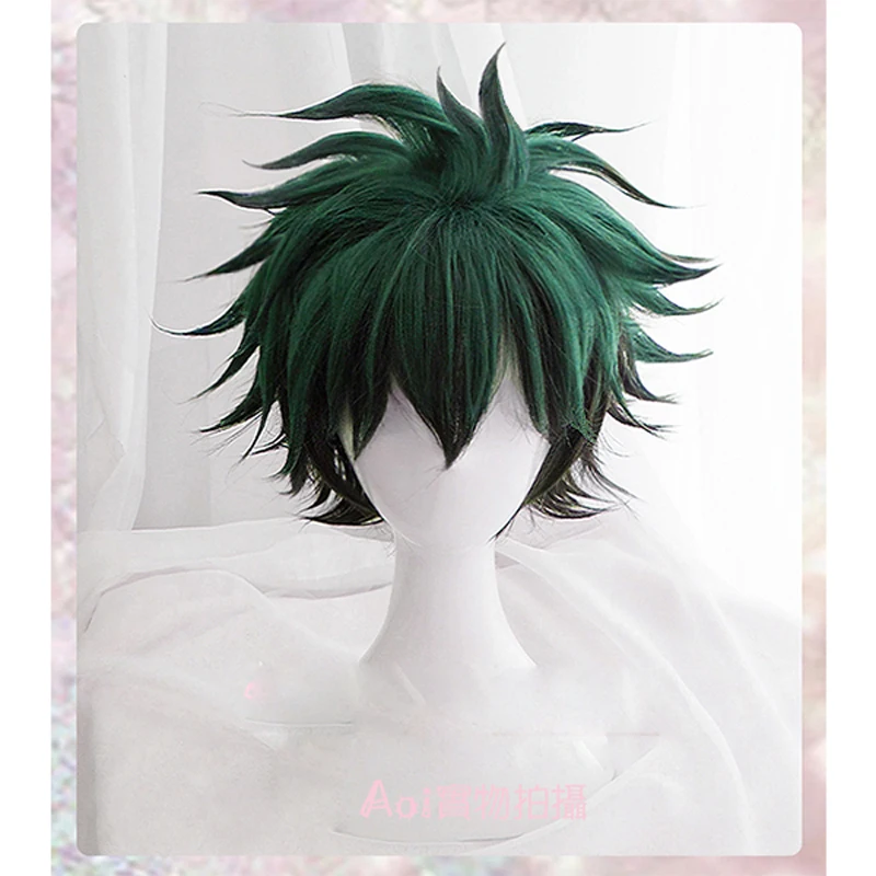 My Boku no Hero Academia Izuku Midoriya Cosplay Wigs Short Green Black Heat Resistant Cosplay Costume Wig + Wig Cap
My Boku no Hero Academia Izuku Midoriya Cosplay Wigs Short Green Black Heat Resistant Cosplay Costume Wig + Wig Cap
