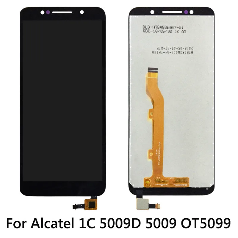 Original For Alcatel 1C 5009D 5009 OT5009 LCD Display+Touch Screen Digitizer Assembly Spare Parts+Tools
Original For Alcatel 1C 5009D 5009 OT5009 LCD Display+Touch Screen Digitizer Assembly Spare Parts+Tools