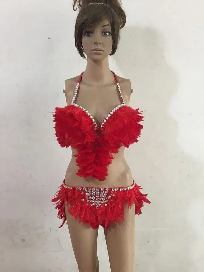 Feather clothing Stage performance catwalk carnival Headdress flower pubs party Men's wear women's clothing
Feather clothing Stage performance catwalk carnival Headdress flower pubs party Men's wear women's clothing