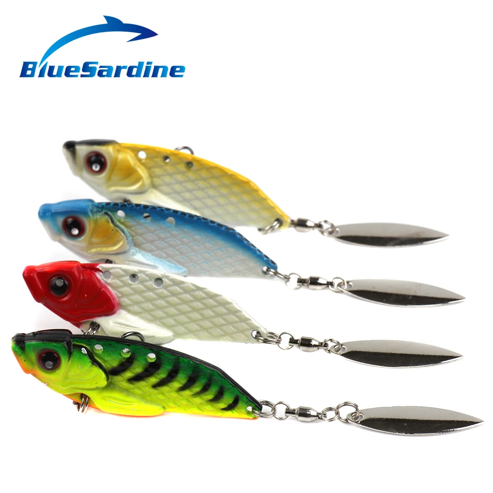 BlueSardine 4PCS 22G 6CM Metal VIB Fishing Lures Multicolor Colors Vibration Variable Hard Artificial Bait Fishing Tackle
BlueSardine 4PCS 22G 6CM Metal VIB Fishing Lures Multicolor Colors Vibration Variable Hard Artificial Bait Fishing Tackle