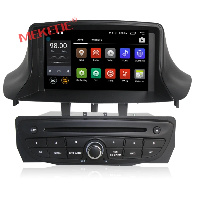 2G RAM 2DIN Android 7 1 font b Car b font DVD radio stereo for Renault