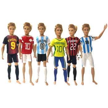 NK NEWS One Set World Cup Male Footballer Doll Accessories With Sports Shirt For Ken Doll Clothes Accessories Toys M001 JJ
NK NEWS One Set World Cup Male Footballer Doll Accessories With Sports Shirt For Ken Doll Clothes Accessories Toys M001 JJ