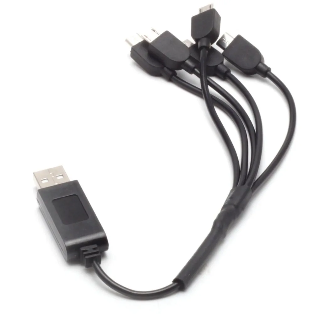 Multi-charging USB Cable For XS809/SG700 5 In 1 Charger RC Quadcopter Battery Charger Drone Spare Parts RC Model Toys Hobby Part
Multi-charging USB Cable For XS809/SG700 5 In 1 Charger RC Quadcopter Battery Charger Drone Spare Parts RC Model Toys Hobby Part