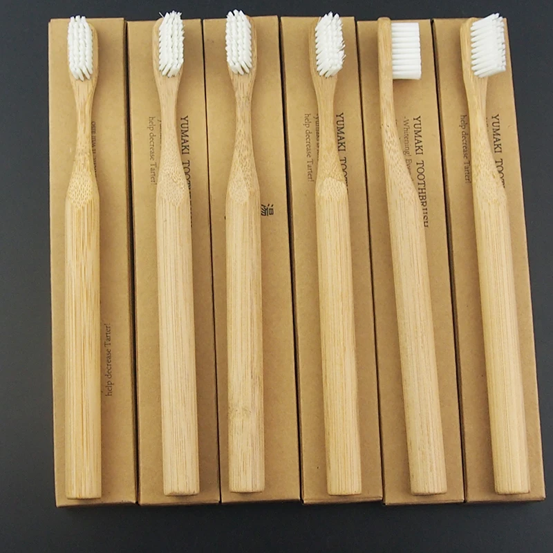 DR.PERFECT 6 Pieces Pillar Style Toothbrush Bamboo Novelty White Bristl Toothbrush Soft-bristle Bamboo Fibre Wooden Handle
DR.PERFECT 6 Pieces Pillar Style Toothbrush Bamboo Novelty White Bristl Toothbrush Soft-bristle Bamboo Fibre Wooden Handle