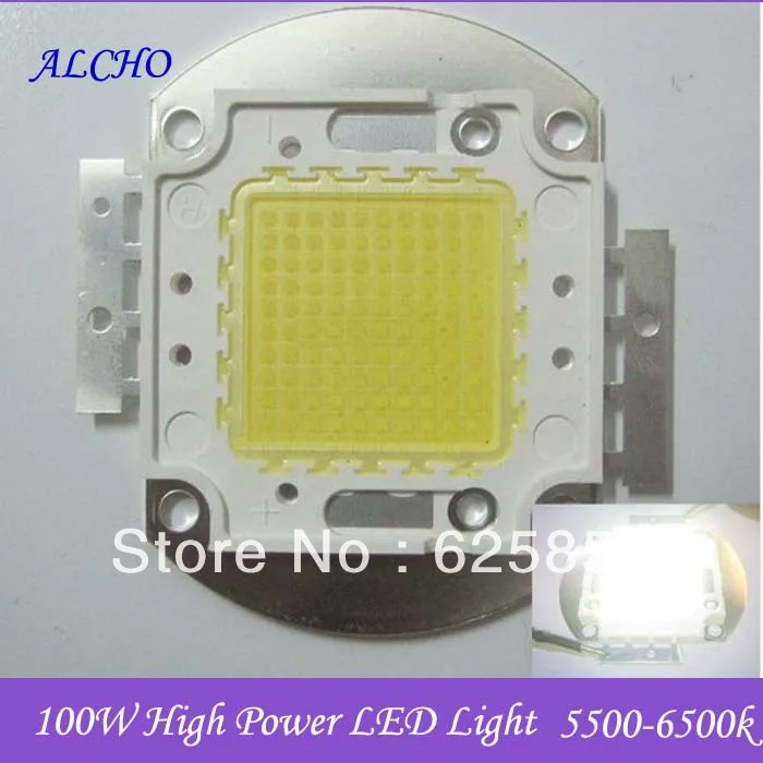 Фото 100W High Power LED Light SMD 5000-5500k 10000LM 3.0-3.3A 30-36V White for DIY | Лампы и освещение