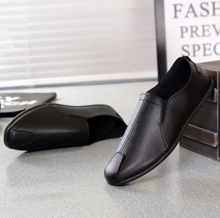 Men's Driving Shoes 2019 Men Genuine Leather Loafers Shoes Fashion Handmade Soft Breathable Moccasins Flats Slipe On Shoes
Men's Driving Shoes 2019 Men Genuine Leather Loafers Shoes Fashion Handmade Soft Breathable Moccasins Flats Slipe On Shoes
