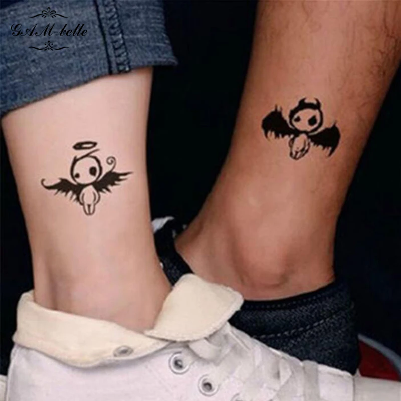 Cute Sexy Angel and Demon Elf Tattoo Stickers Long Lasting Waterproof Realistic Tattoo Stickers
Cute Sexy Angel and Demon Elf Tattoo Stickers Long Lasting Waterproof Realistic Tattoo Stickers