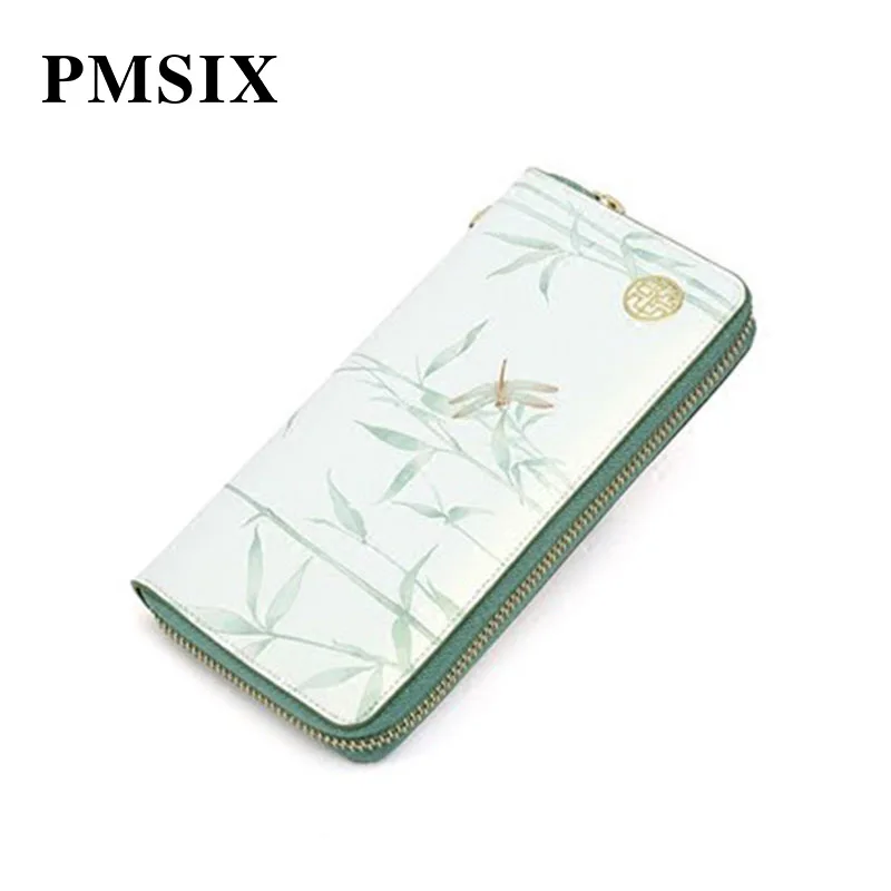 PMSIX Fashion Clutches Bags Floral Printed Purse for Women Leather Wallet Elegant Casual Long zipper Women Purse Clutch Bag
PMSIX Fashion Clutches Bags Floral Printed Purse for Women Leather Wallet Elegant Casual Long zipper Women Purse Clutch Bag