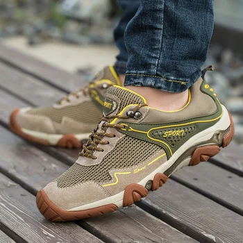 New Men's Summer Casual Shoes Breathable Mesh Men's Shoes Outdoor Flat Shoes Men Comfortable Man Casual Shoes
New Men's Summer Casual Shoes Breathable Mesh Men's Shoes Outdoor Flat Shoes Men Comfortable Man Casual Shoes
