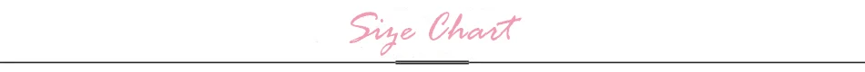 sizechart title
