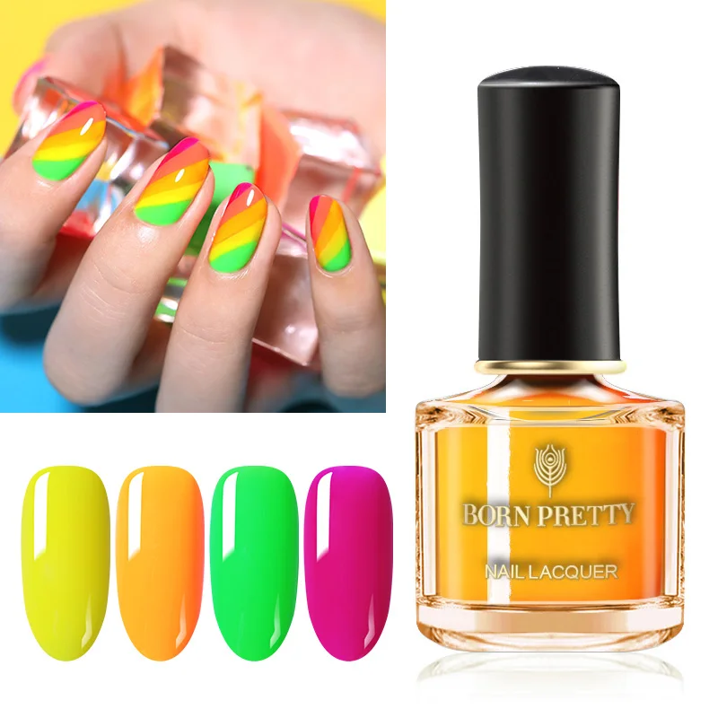 BORN PRETTY 6ml Neon Fluorescence Nail Polish Summer Series Colorful Nail Varnish Design Nail Polish Lacquer for Nails Art
BORN PRETTY 6ml Neon Fluorescence Nail Polish Summer Series Colorful Nail Varnish Design Nail Polish Lacquer for Nails Art