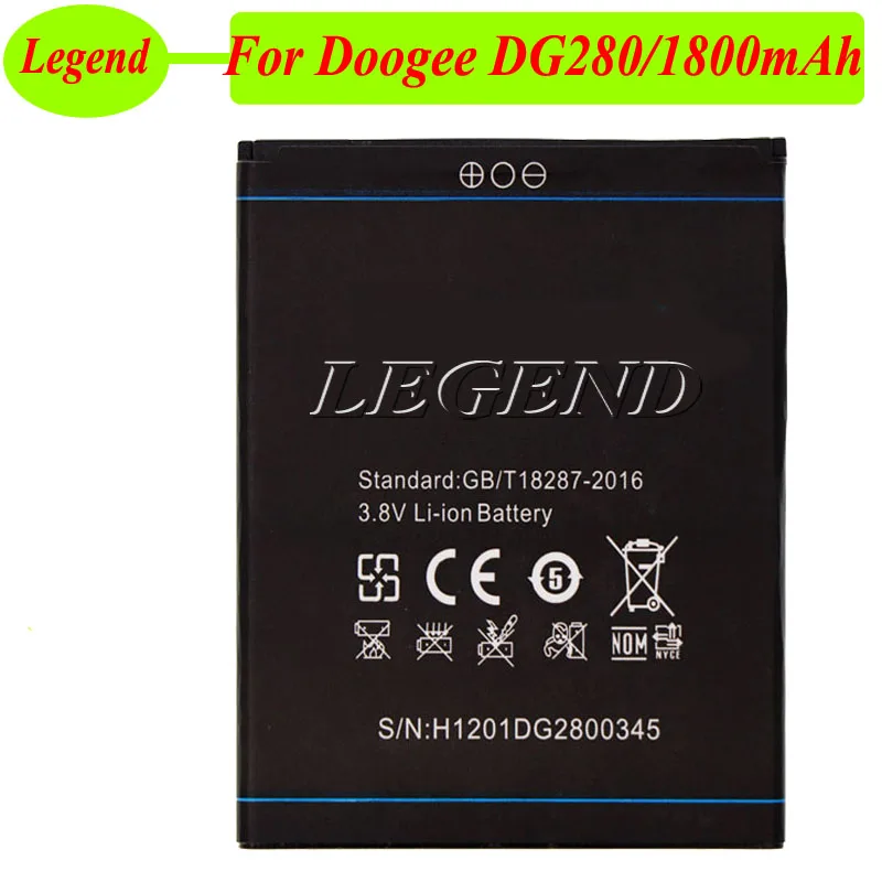 Фонарь Аккумулятор Для DOOGEE LEO DG280 фонарь 1800 мАч | Мобильные телефоны и аксессуары