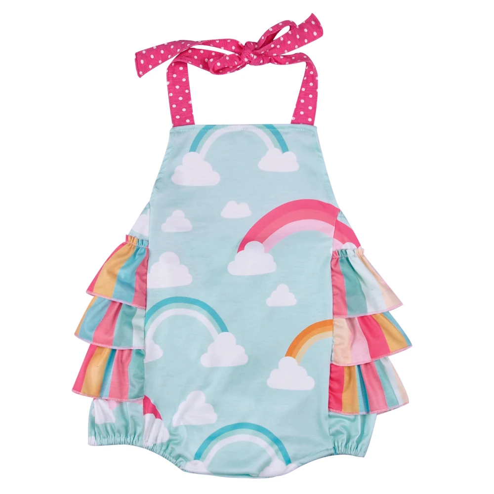 2018 Baby Romper Rainbow Toddler Kids Girl Cute Romper Newborn Infant Baby Clothes Boutique Popular Design GPF804-125
2018 Baby Romper Rainbow Toddler Kids Girl Cute Romper Newborn Infant Baby Clothes Boutique Popular Design GPF804-125