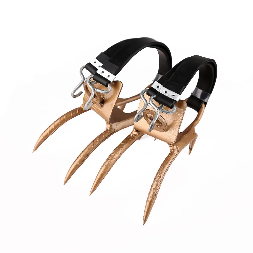 VALIANTOIN Tree Climbing Spurs Spikes Outdoor Iron Claw Tree Climbing Tools Picking Coconuts clamber Gear wholesale
VALIANTOIN Tree Climbing Spurs Spikes Outdoor Iron Claw Tree Climbing Tools Picking Coconuts clamber Gear wholesale