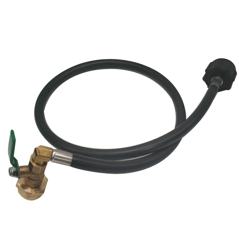 MENSI High Pressure Camping Grill QCC1 Type Propane Refill Hose 35.5 Long with On-OFF Control 1LB Tank Bottle Adapter Valve
MENSI High Pressure Camping Grill QCC1 Type Propane Refill Hose 35.5 Long with On-OFF Control 1LB Tank Bottle Adapter Valve