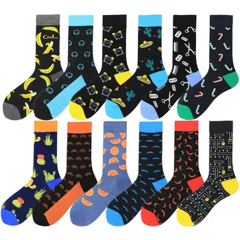 PEONFLY Harajuku Happy Socks Men Funny Pepper Cactus Combed Cotton Dress Casual Wedding Socks Colorful Novelty Skateboard Socks
PEONFLY Harajuku Happy Socks Men Funny Pepper Cactus Combed Cotton Dress Casual Wedding Socks Colorful Novelty Skateboard Socks