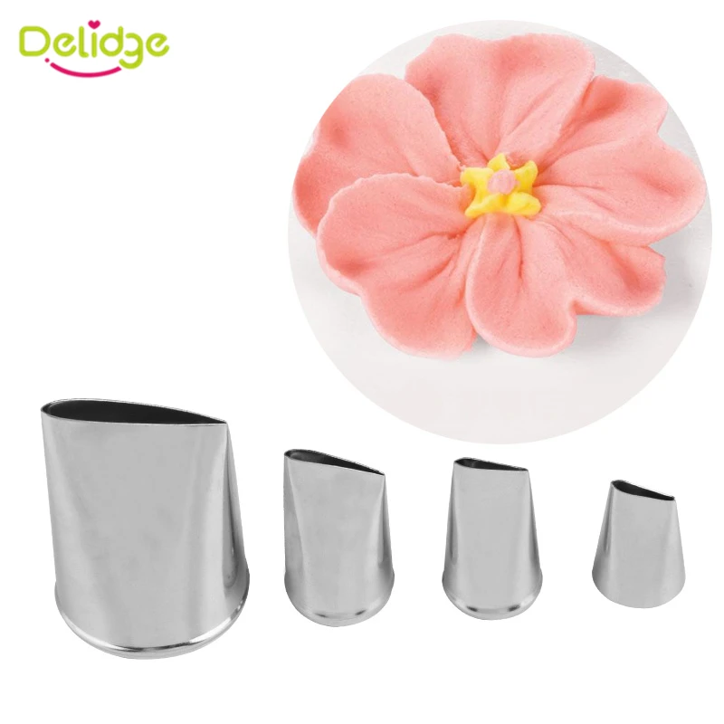 Delidge 4pcs/set Baking Tools Rose Flowers Nozzles Creative Icing Piping Nozzle Pastry Tips Sugar Craft Cake Decorating Tools
Delidge 4pcs/set Baking Tools Rose Flowers Nozzles Creative Icing Piping Nozzle Pastry Tips Sugar Craft Cake Decorating Tools