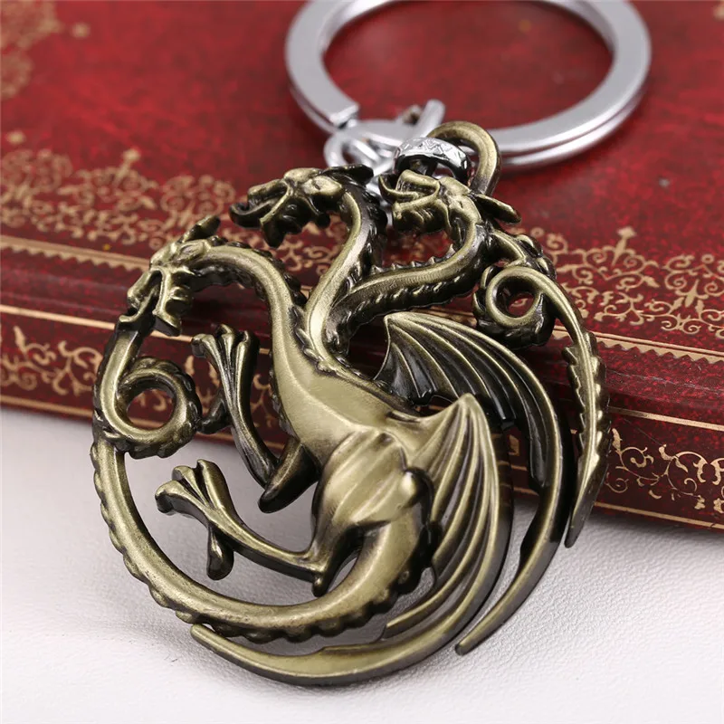 Fire Dragon Keychain (6)
