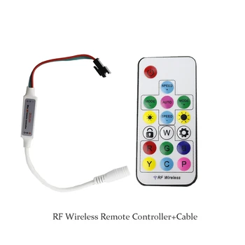 1pcs 17Keys Led RGB Controller RF Wireless Remote Control For WS2811 WS2812 Led Light Strip DC5V 12V JQ
1pcs 17Keys Led RGB Controller RF Wireless Remote Control For WS2811 WS2812 Led Light Strip DC5V 12V JQ