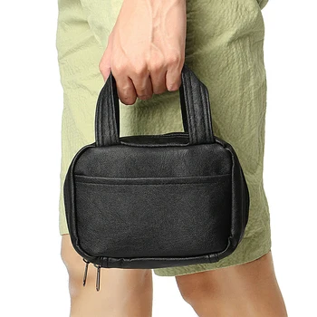 Bible Handbag Student Storage Bags PU Leather Daily Large Capacity Carrying Bag Protective Practical Square Bags
Bible Handbag Student Storage Bags PU Leather Daily Large Capacity Carrying Bag Protective Practical Square Bags