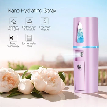 15ML Mini Portable Facial Steamer Hydrating Face Mist Spray Nano Mister Travel Moisture Face Sprayer Humidifier Skin Care Tools
15ML Mini Portable Facial Steamer Hydrating Face Mist Spray Nano Mister Travel Moisture Face Sprayer Humidifier Skin Care Tools