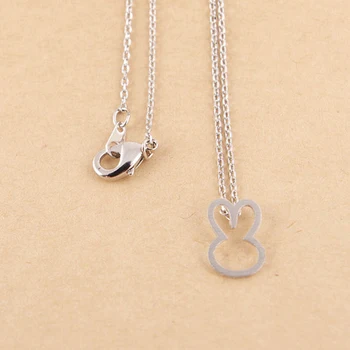 30PCS/lot Fashion silver plating necklace Simple rabbit necklaces A hollowed-out bunny cartoon necklace
30PCS/lot Fashion silver plating necklace Simple rabbit necklaces A hollowed-out bunny cartoon necklace