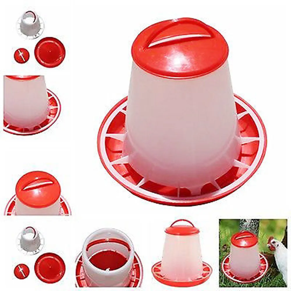 1.5kg Plastic Food Feeder Chicken Chick Hen Poultry Lid Handle Farm Animal Feeding Watering Supplies#30
1.5kg Plastic Food Feeder Chicken Chick Hen Poultry Lid Handle Farm Animal Feeding Watering Supplies#30