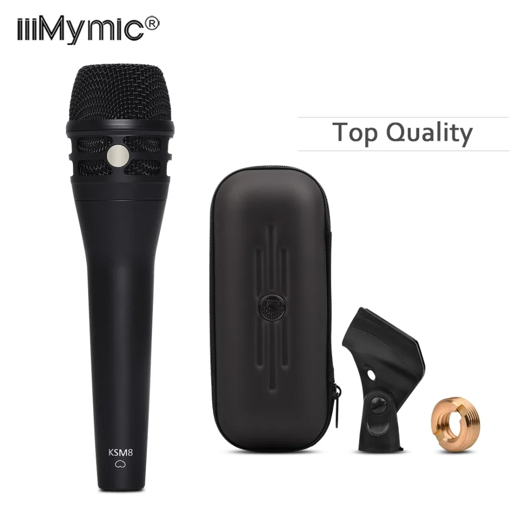 Top Quality KSM8 Live Vocals Wired Microphone !! Professional KSM8HS Handheld Karaoke Super-Cardioid Dynamic Podcast Mic Mike
Top Quality KSM8 Live Vocals Wired Microphone !! Professional KSM8HS Handheld Karaoke Super-Cardioid Dynamic Podcast Mic Mike