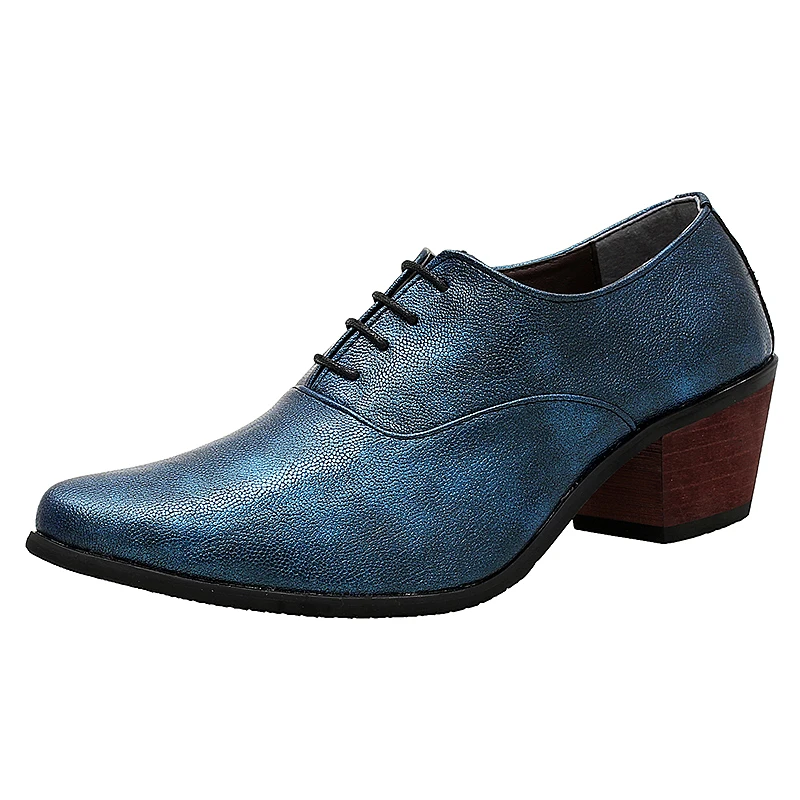 mixed colors blue men patent leather shoes italian height increasing wedding evening male footwear man unique dress oxford shoes (3)