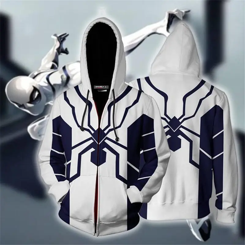 Newest Arrivals spiderman hoodie 3D Print Cosplay Spider-Gwen supreme hoodies Super Hero anime hooded sweatshirt hoody jacket
Newest Arrivals spiderman hoodie 3D Print Cosplay Spider-Gwen supreme hoodies Super Hero anime hooded sweatshirt hoody jacket