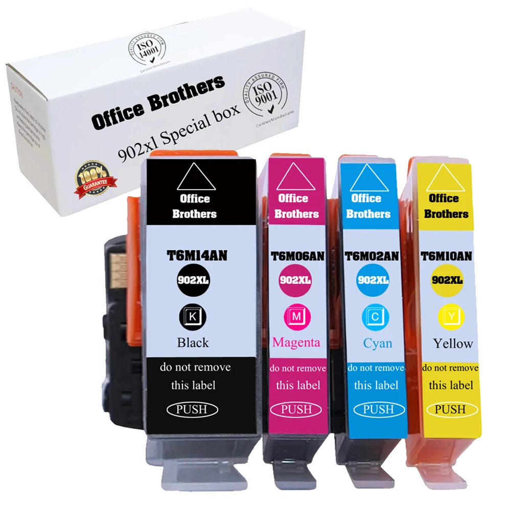 December upgrade chip 902XL ink for HP 902 902xl Ink Cartridges High Yield for HP Printers Officejet Pro 6950 6962 6968 6978
December upgrade chip 902XL ink for HP 902 902xl Ink Cartridges High Yield for HP Printers Officejet Pro 6950 6962 6968 6978