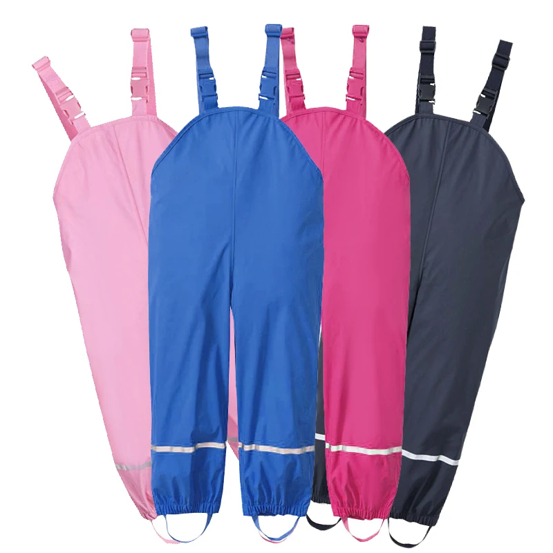2019 Kids Rain Trousers Baby Girl Overall PU Waterproof Boys Pants Spring Autumn Toddler Romper Chidlren Jumpsuit 1-10 Years
2019 Kids Rain Trousers Baby Girl Overall PU Waterproof Boys Pants Spring Autumn Toddler Romper Chidlren Jumpsuit 1-10 Years