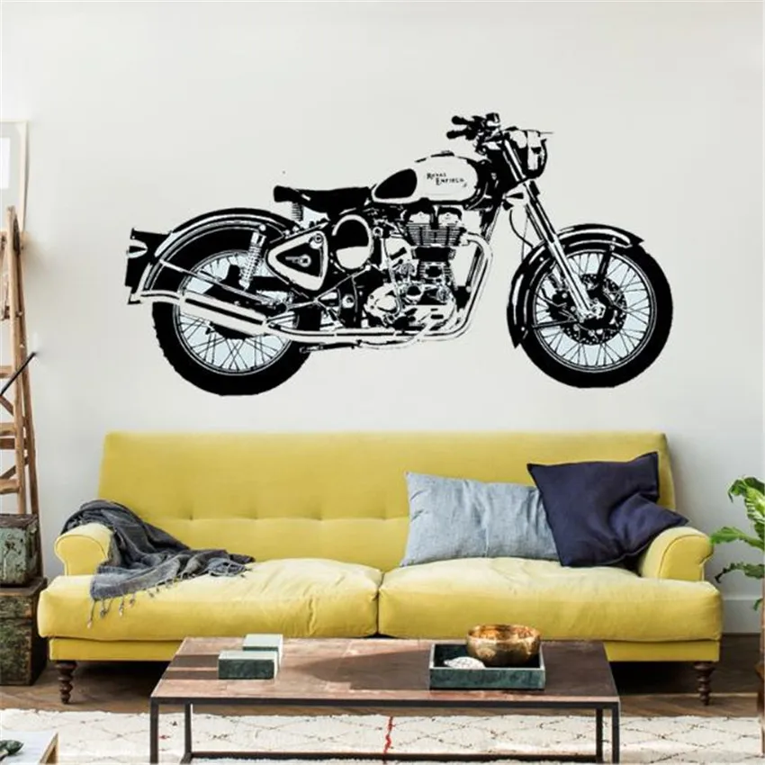 Motorbike Wall Art Sticker Classic English Motorcycle Decal Car Wallpaper Mural Wall Stickers for Home Decor
Motorbike Wall Art Sticker Classic English Motorcycle Decal Car Wallpaper Mural Wall Stickers for Home Decor