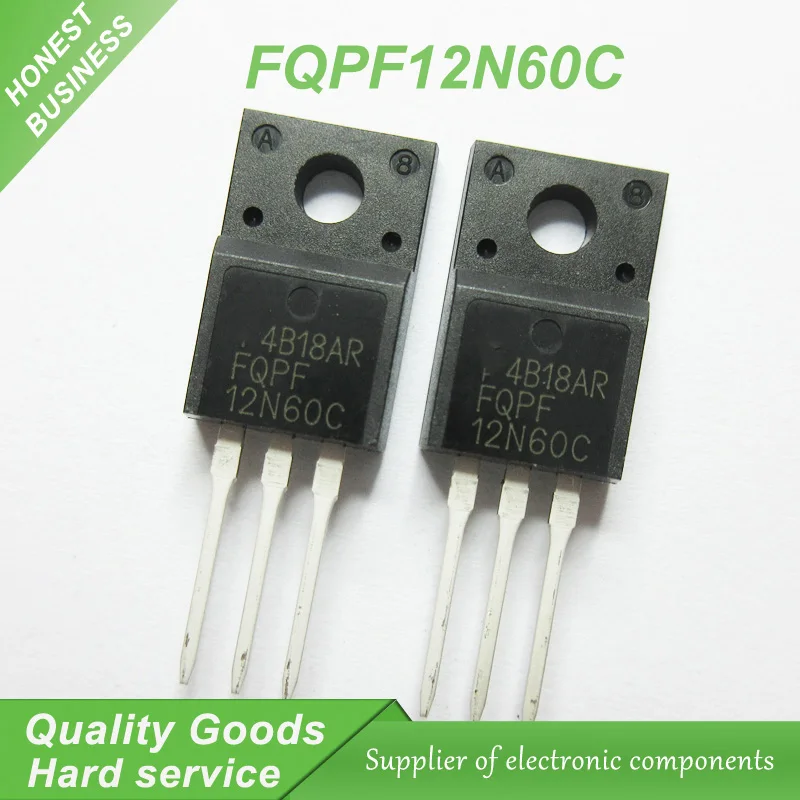 50pcs FQPF12N60C 12N60C 12N60 TO-220F 600V 12A MOSFET N-Channel transistor new original
50pcs FQPF12N60C 12N60C 12N60 TO-220F 600V 12A MOSFET N-Channel transistor new original