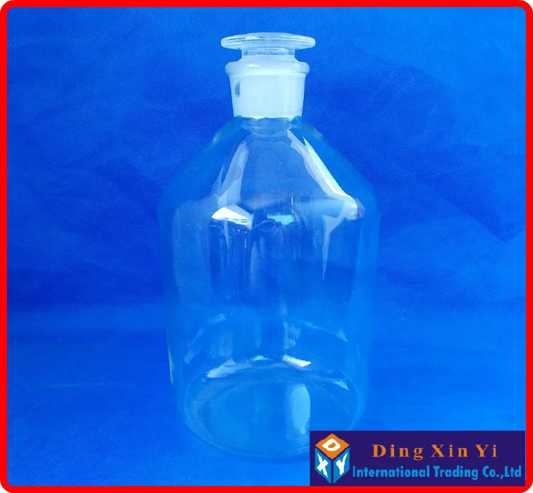 5000ml Glass reagent bottle with ground-in glass stopper,5000ml Narrow mouth reagent bottle,Transparent glass bottle
5000ml Glass reagent bottle with ground-in glass stopper,5000ml Narrow mouth reagent bottle,Transparent glass bottle